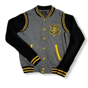 HARRY POTTER HUFFLEPUFF letterman jacket sweater
